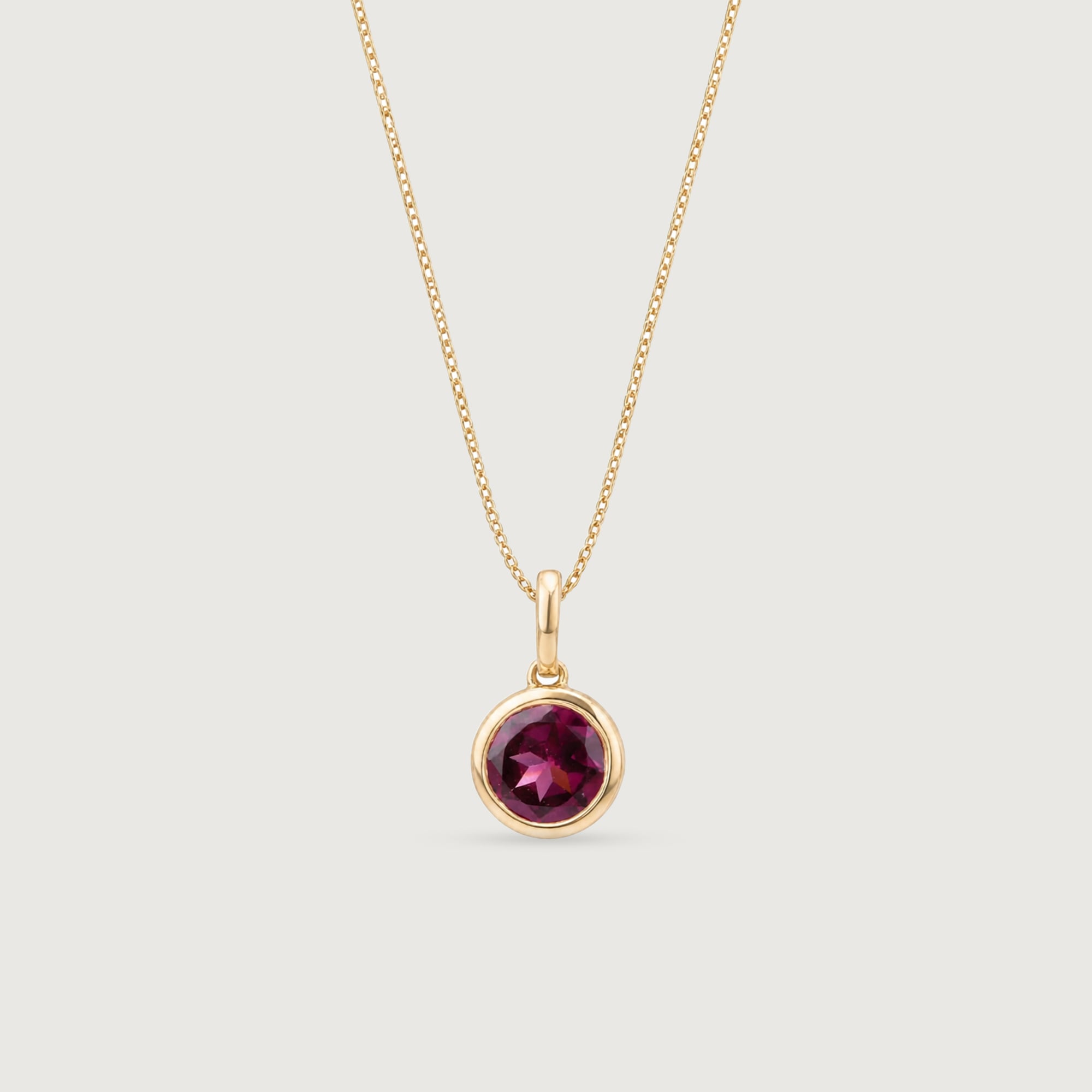 Crimson Aura Garnet Pendant,,hi-res thumbnail 4
