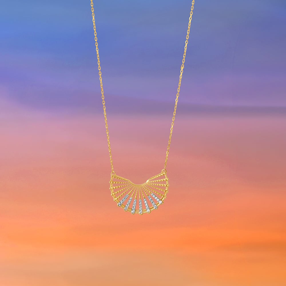 Rising Horizon Diamond Necklace,,hi-res thumbnail 1