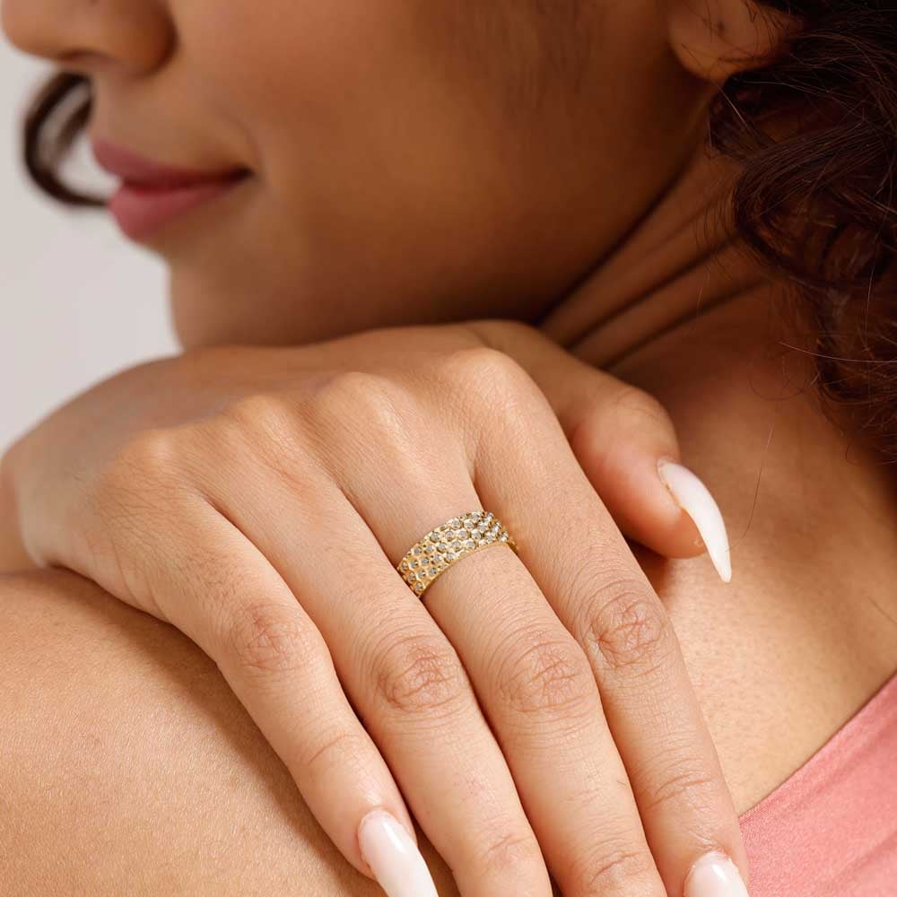Daring Diva Gold Ring,,hi-res thumbnail 2