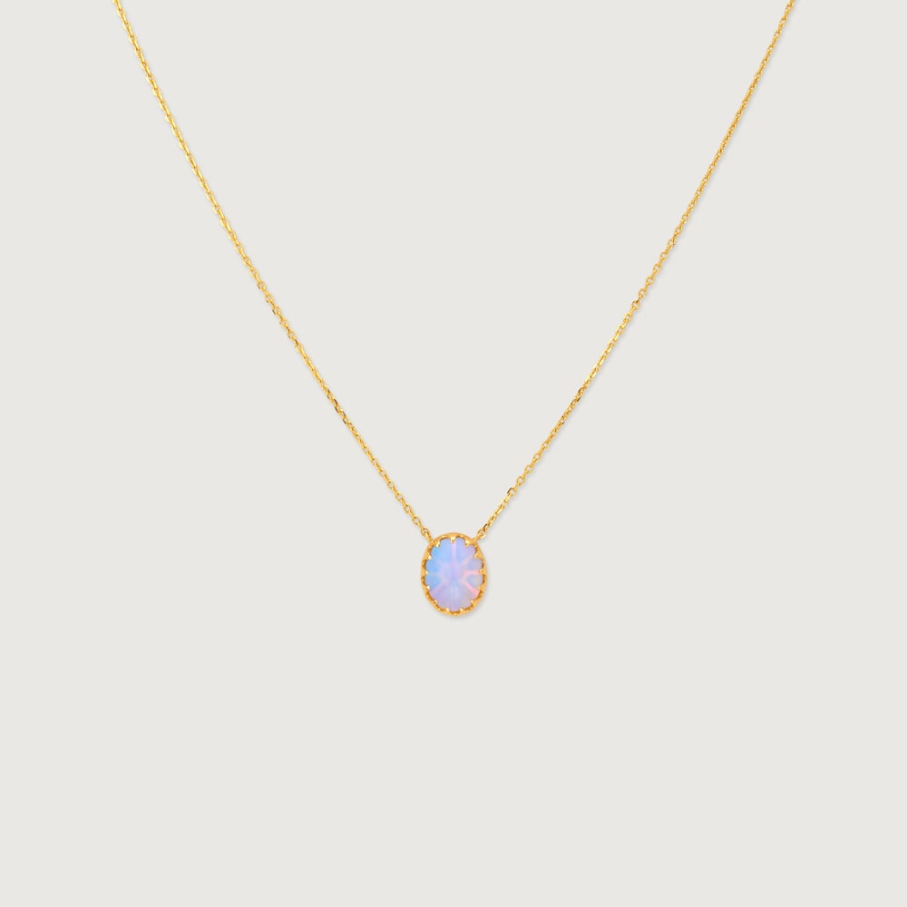 Luminous Opal Gold Necklace,,hi-res thumbnail 3
