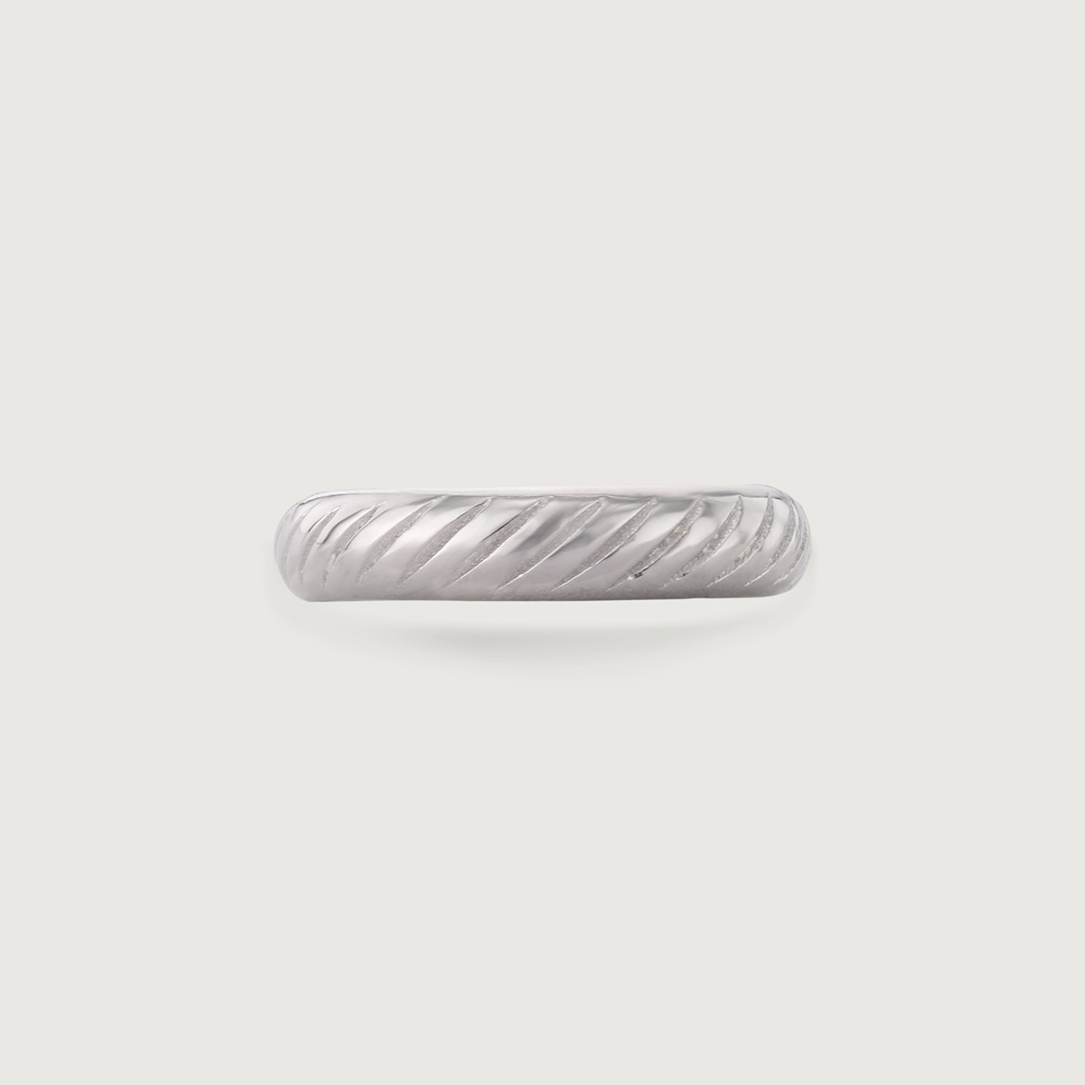 Swirly Sleek Silver Ring,,hi-res thumbnail 4