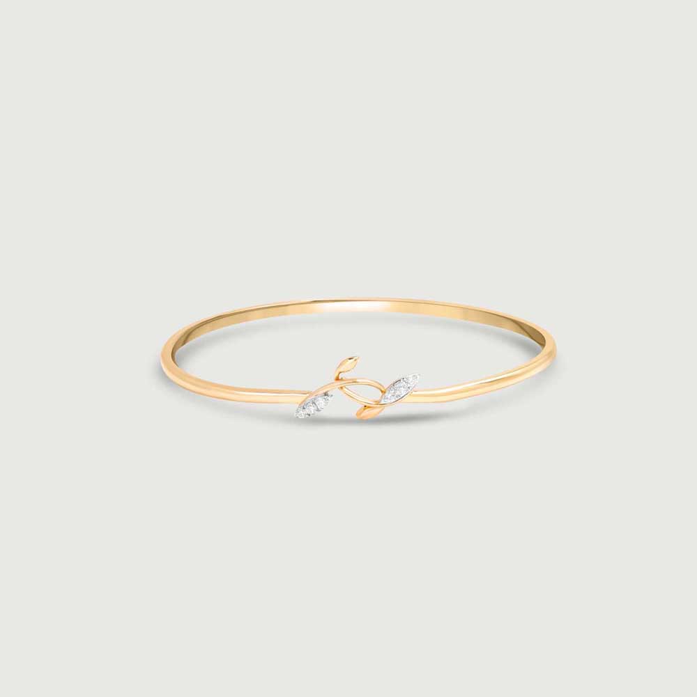 Dreamy Sprout Diamond Bangle,,hi-res thumbnail 3