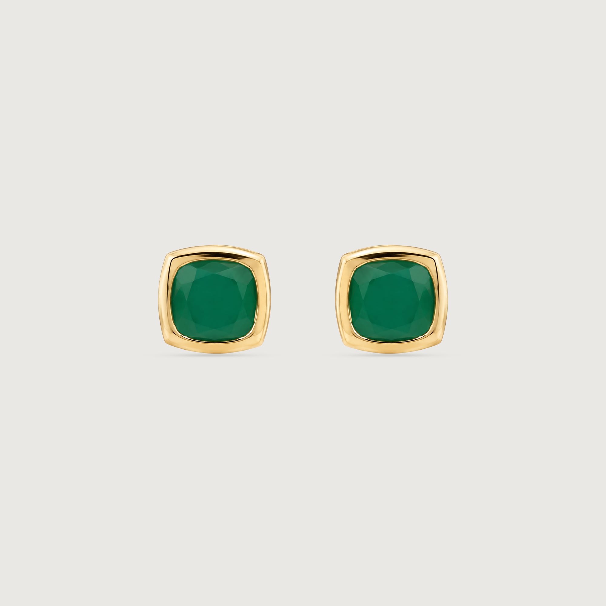 Lustrous Verdant Onyx Earrings,,hi-res thumbnail 3