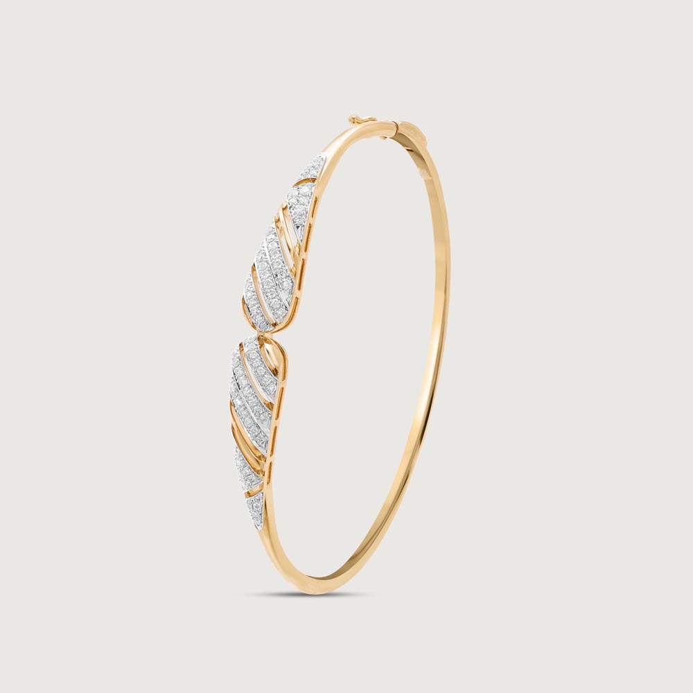 Graceful Drift Diamond Bangle,,hi-res thumbnail 5