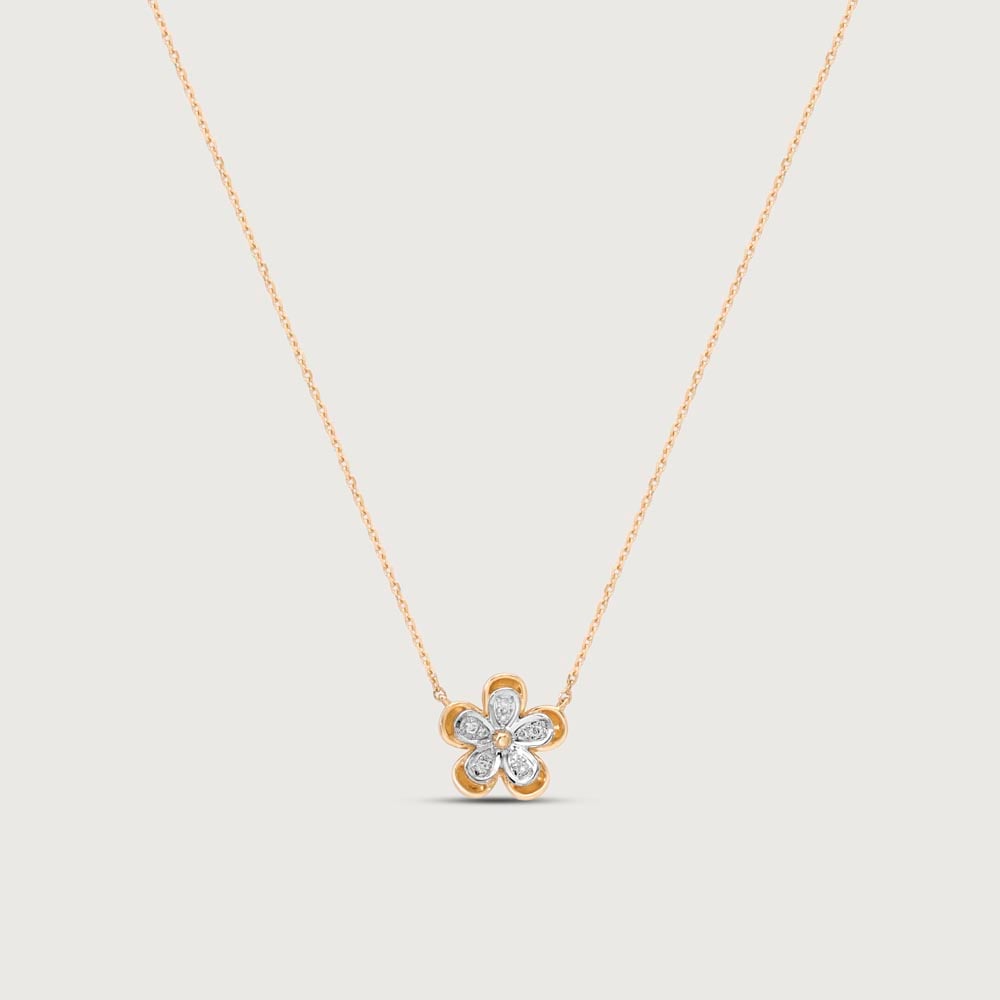 Blossom Whisper Diamond Necklace,,hi-res thumbnail 3
