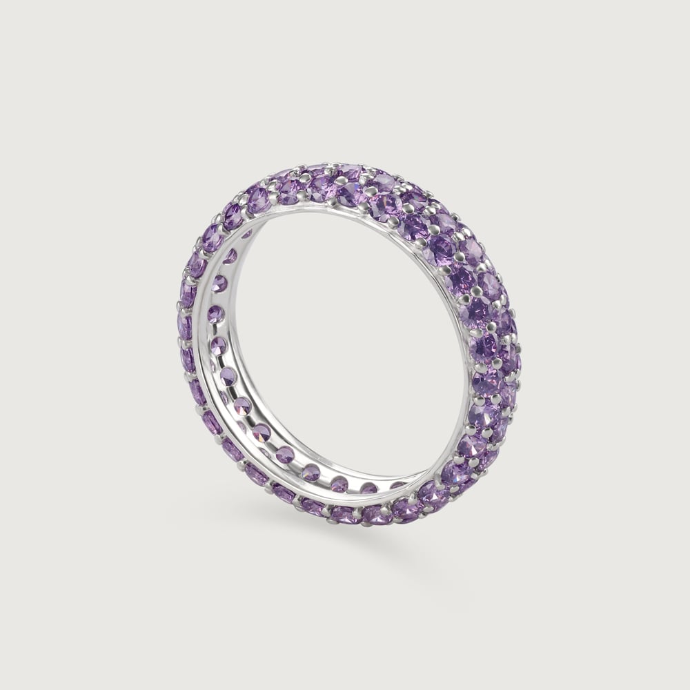 Amethyst Twilight Silver Ring,,hi-res thumbnail 2