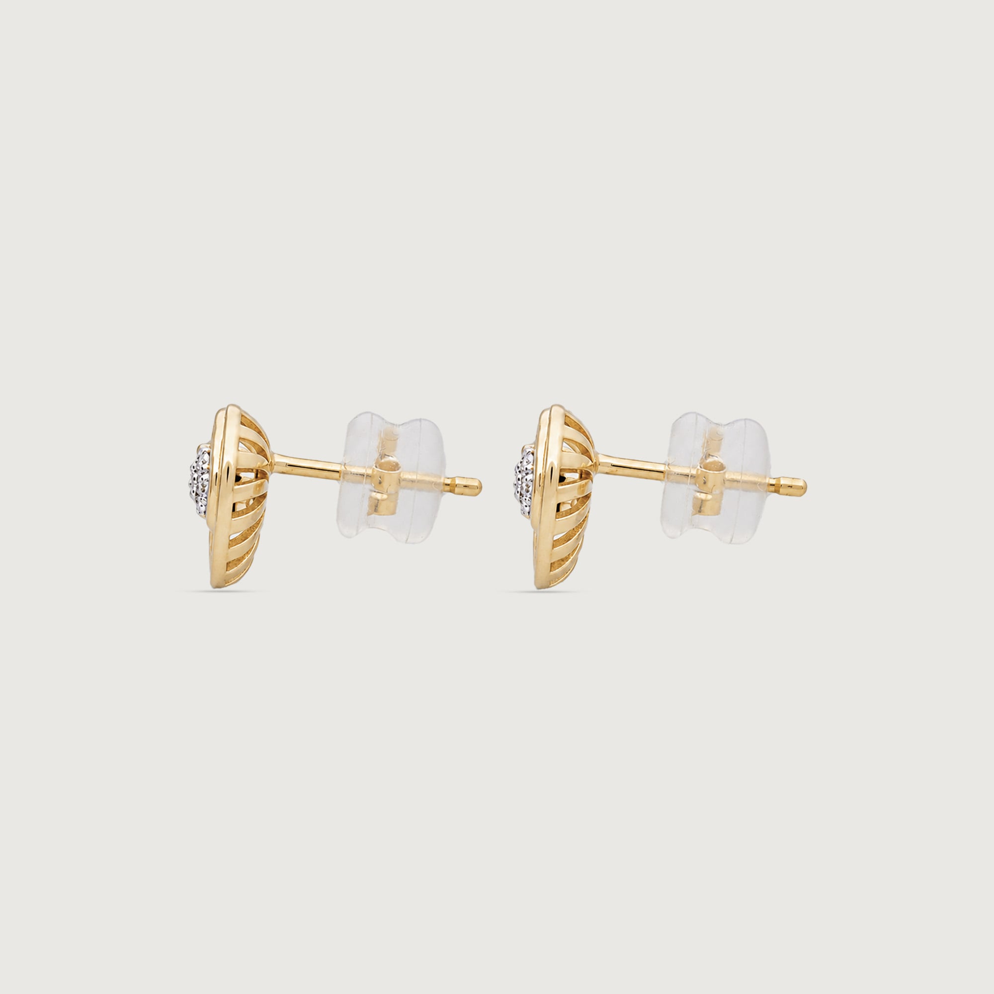 Radiant Rhythm Diamond Stud Earrings,,hi-res thumbnail 4