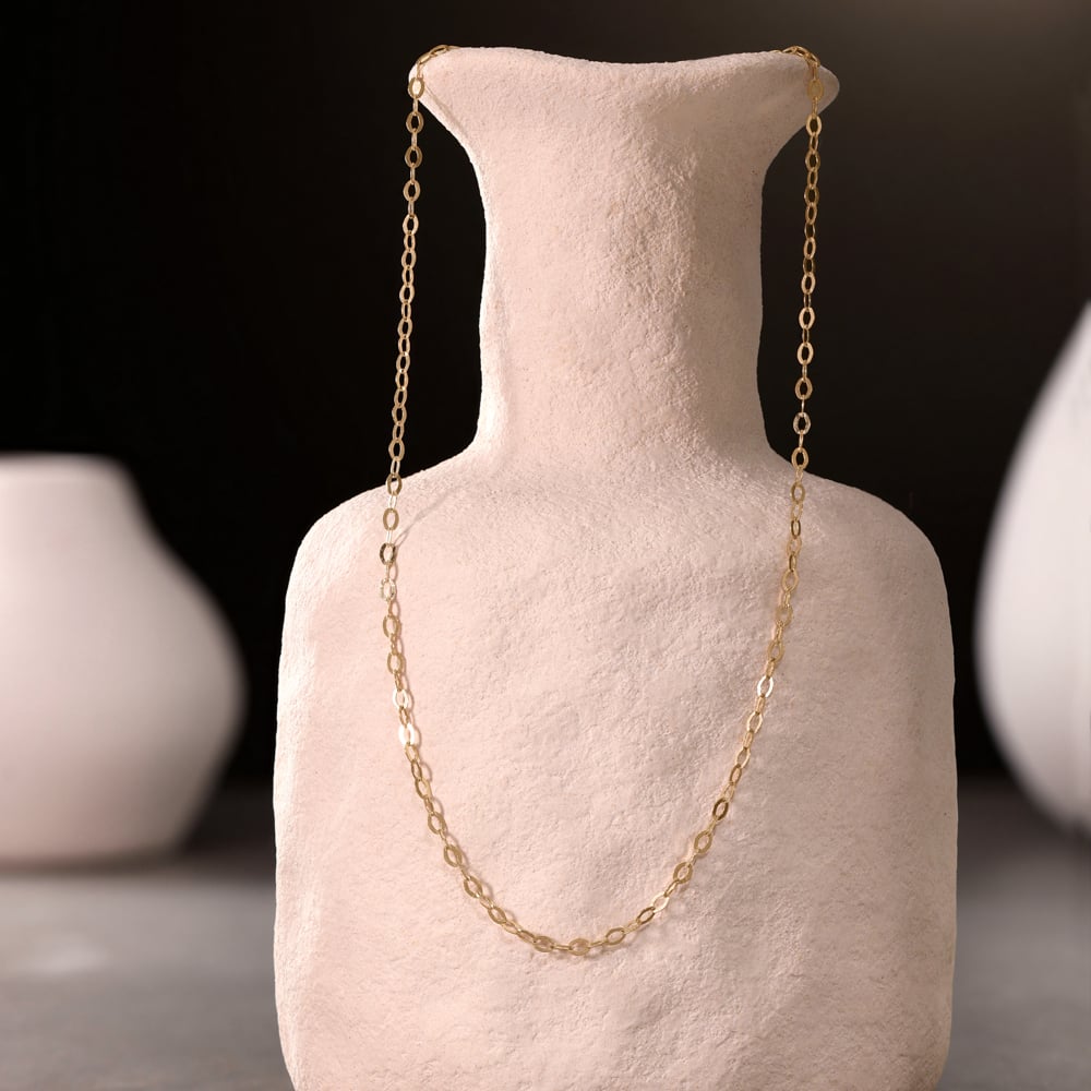Classic Rolo Link Gold Chain,,hi-res thumbnail 1