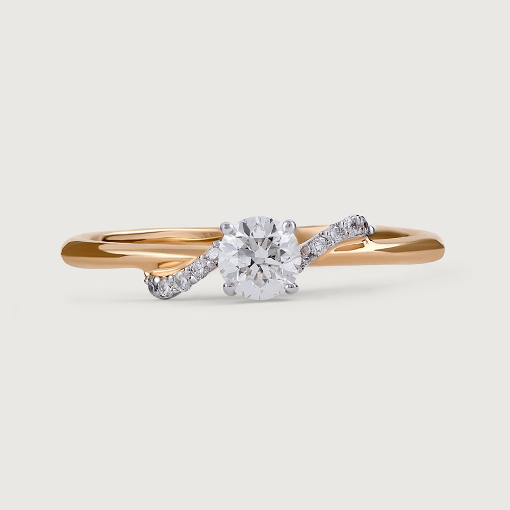 Starlit Heart 14 kt Gold & Diamond Ring,,hi-res thumbnail 3