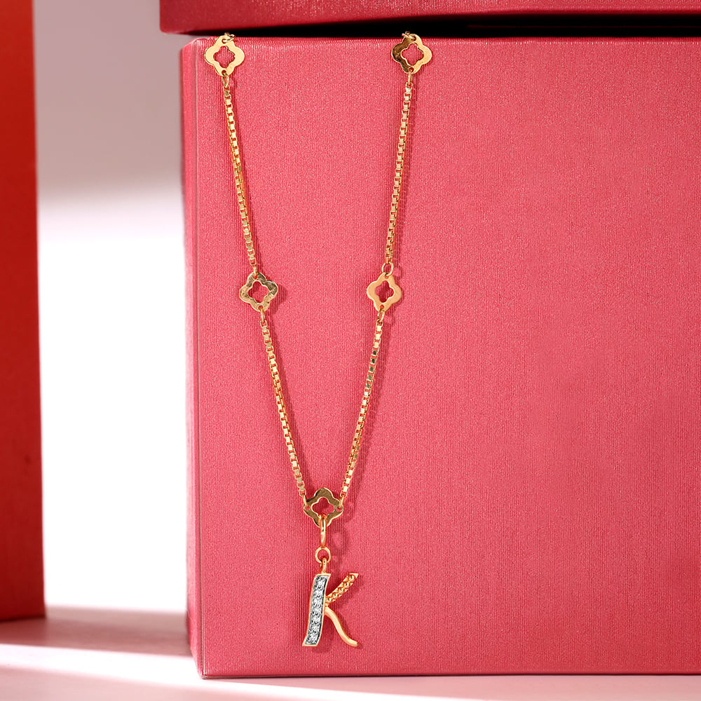 Mia Sutra DIY with Alphabet Charms- K,,hi-res thumbnail 2