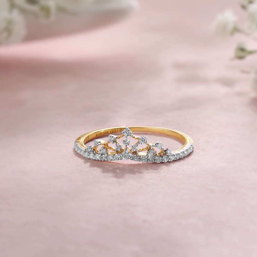 Regal Crest 14KT Gold & Diamond Ring