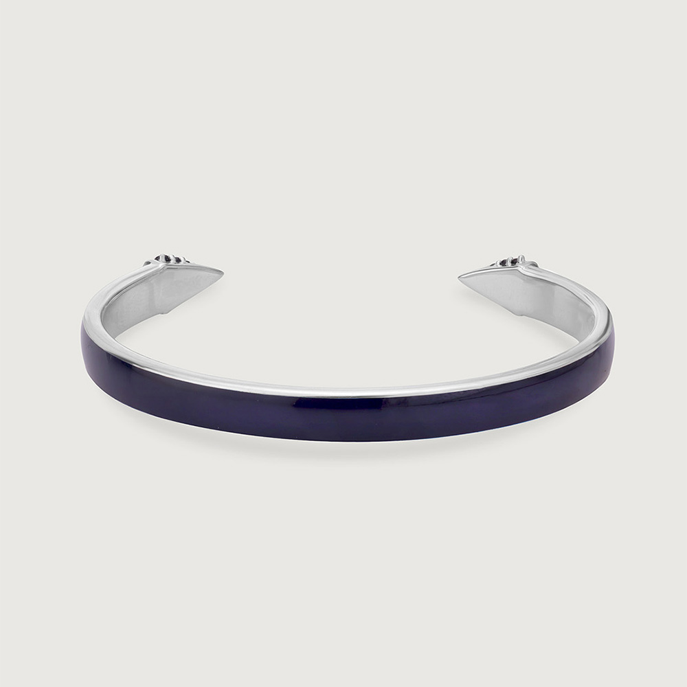 Bold Glint Silver Bangle,,hi-res thumbnail 3
