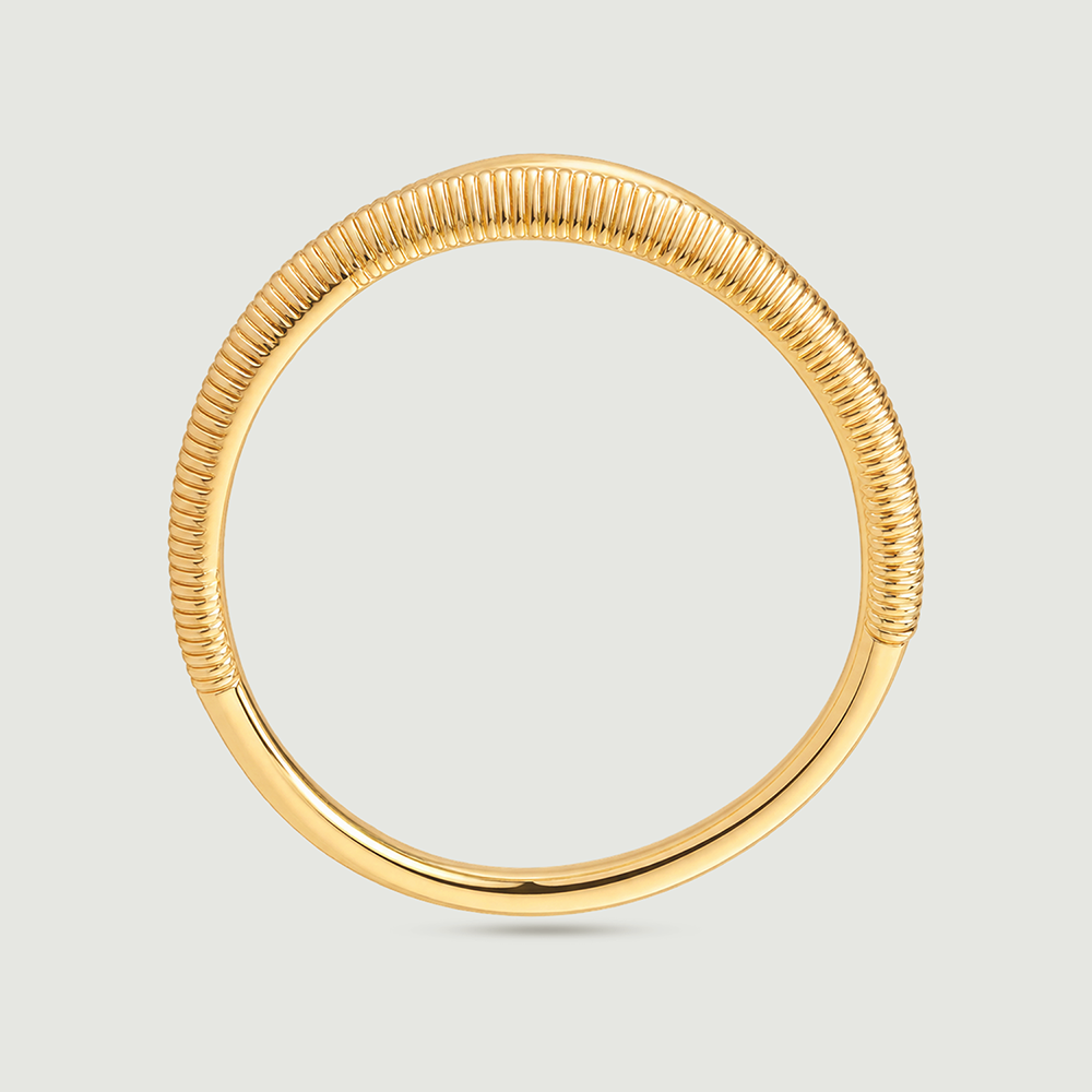 Textured Confluence Gold Ring,,hi-res thumbnail 5