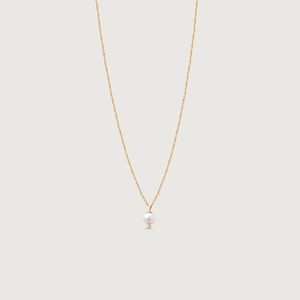 Stellar Loop Pearl Necklace,,hi-res thumbnail 3