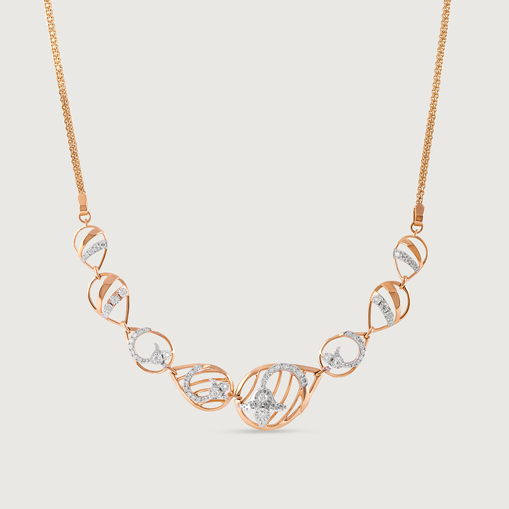 Beal Wander Gold and Diamond Necklace,,hi-res thumbnail 3
