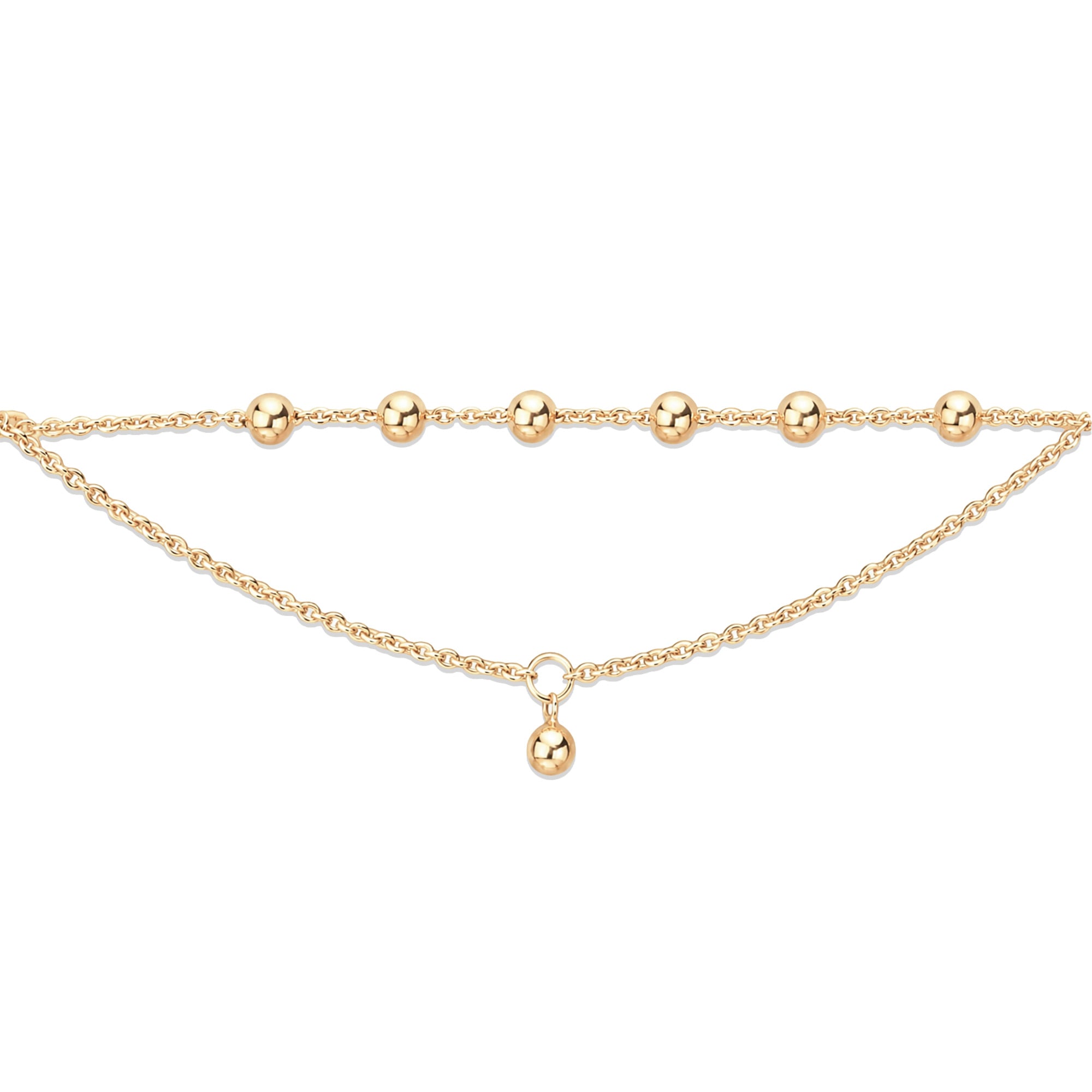 Delicate Rhythm Gold Bracelet