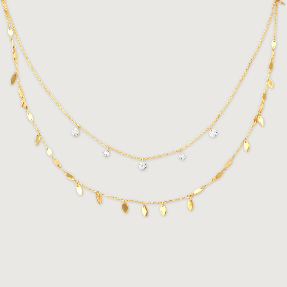 Playful Layers Diamond Necklace,,hi-res thumbnail 3