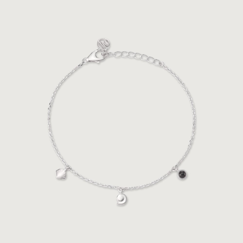 Cheeky Dangle Silver Bracelet,,hi-res thumbnail 3