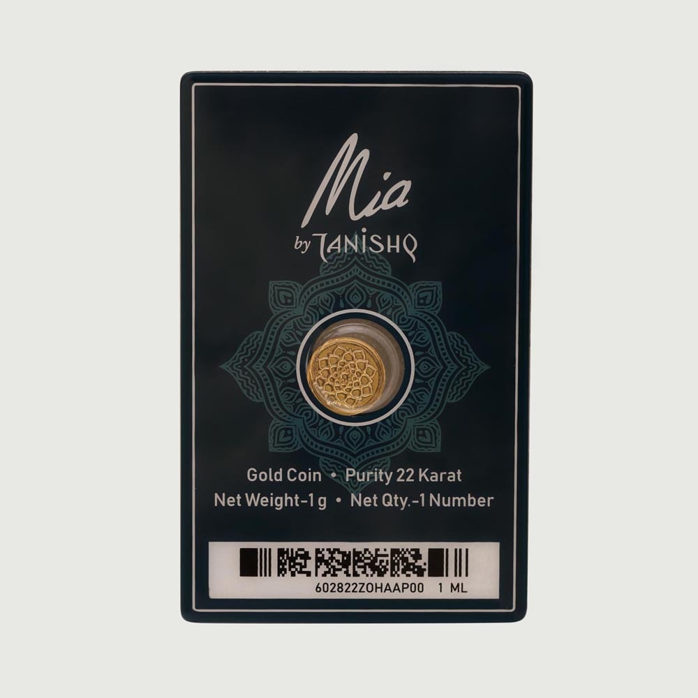 1 GM 22 Karat Stunning Lotus Gold Coin,,hi-res thumbnail 6