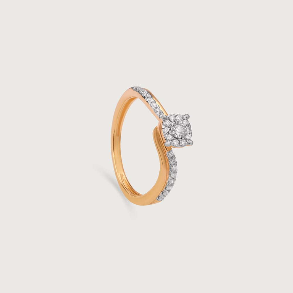 Forever Linked Gold & Diamond Ring,,hi-res thumbnail 3