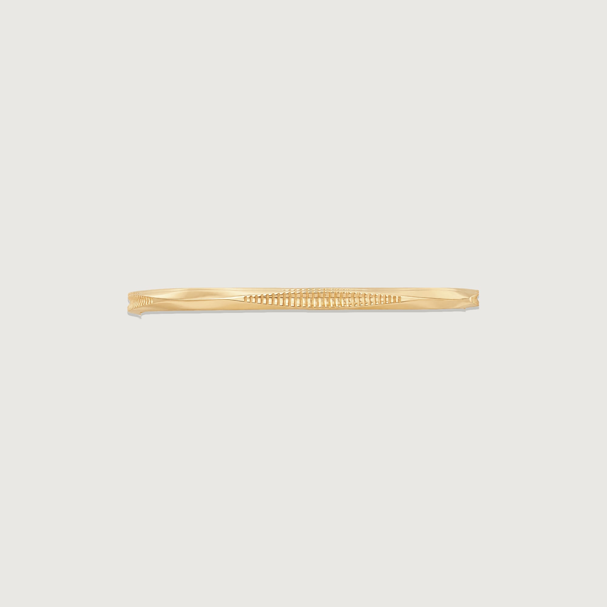 Refined Linear Gold Bangle