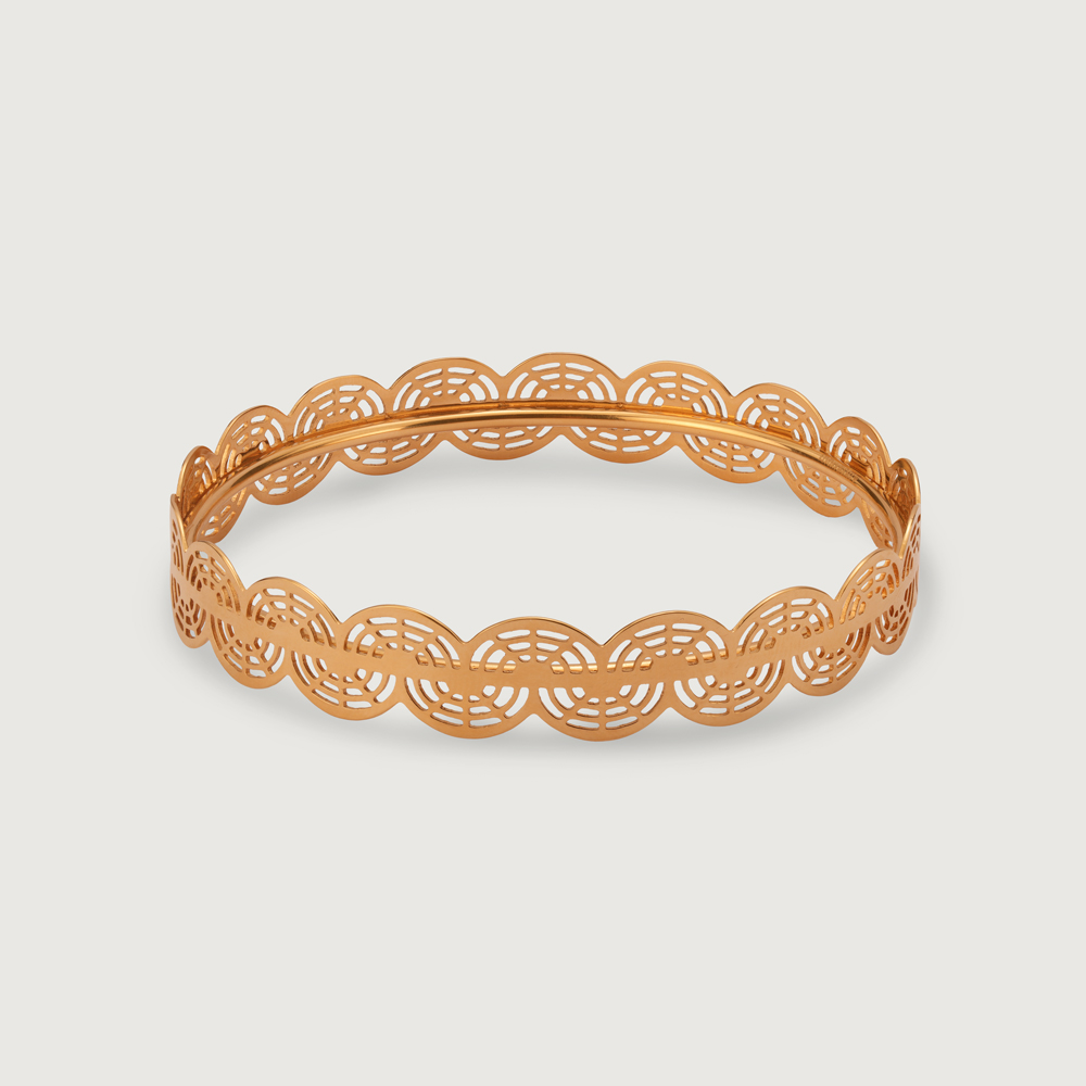 Saura Symphony 22KT Gold Bangle,,hi-res thumbnail 3