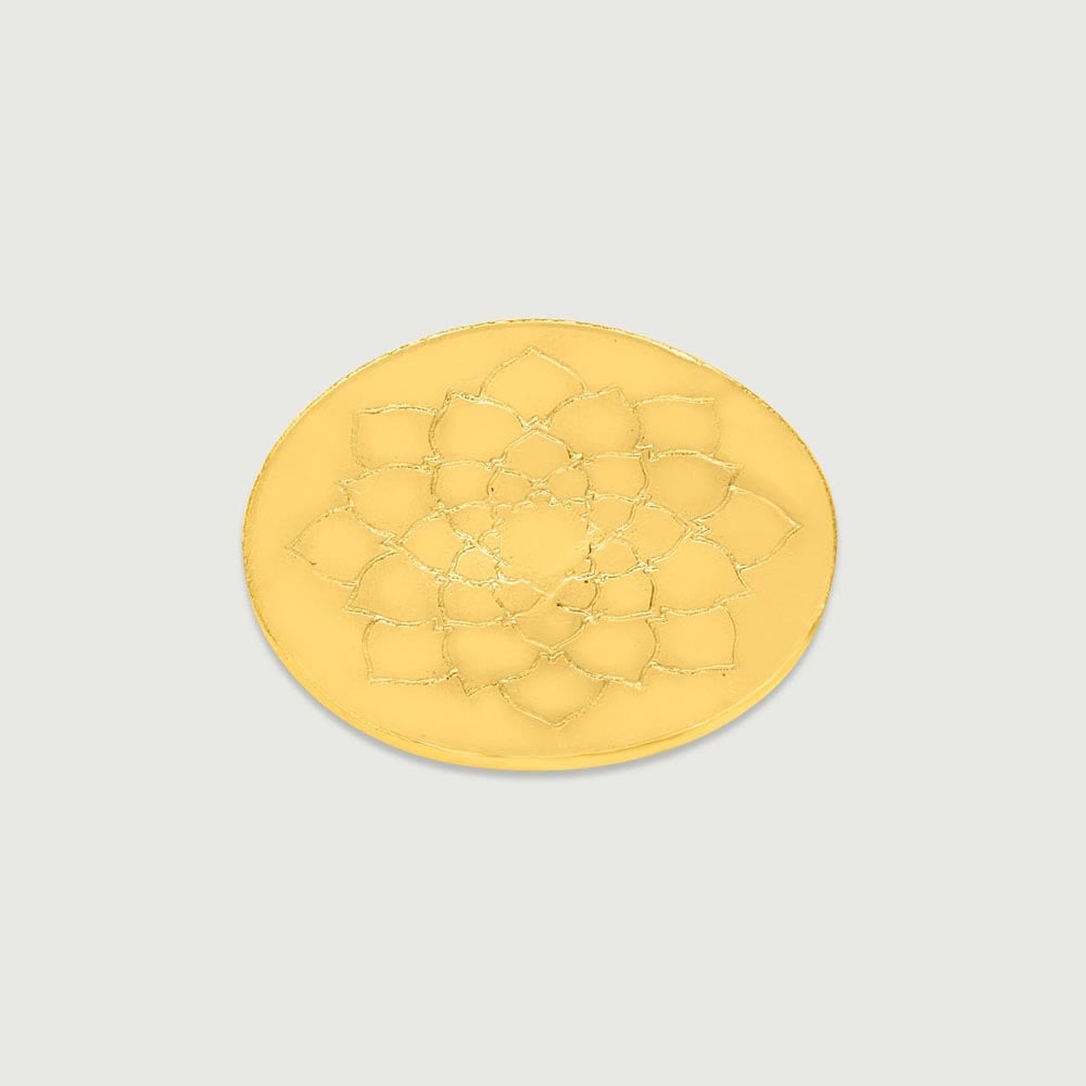 0.5 GM 24 Karat Lotus Gold Coin,,hi-res thumbnail 5