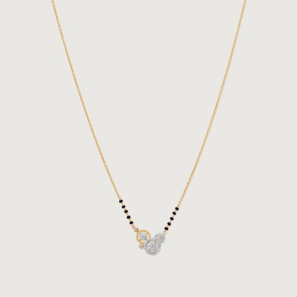 Radiant Layered Diamond Mangalsutra,,hi-res thumbnail 4