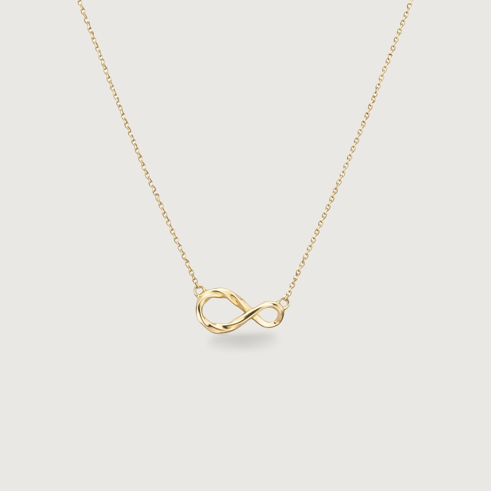 Infinity Love Gold Necklace,,hi-res thumbnail 3