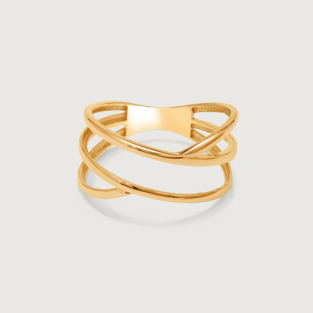 Crossover Grace 18KT Ring,,hi-res thumbnail 3