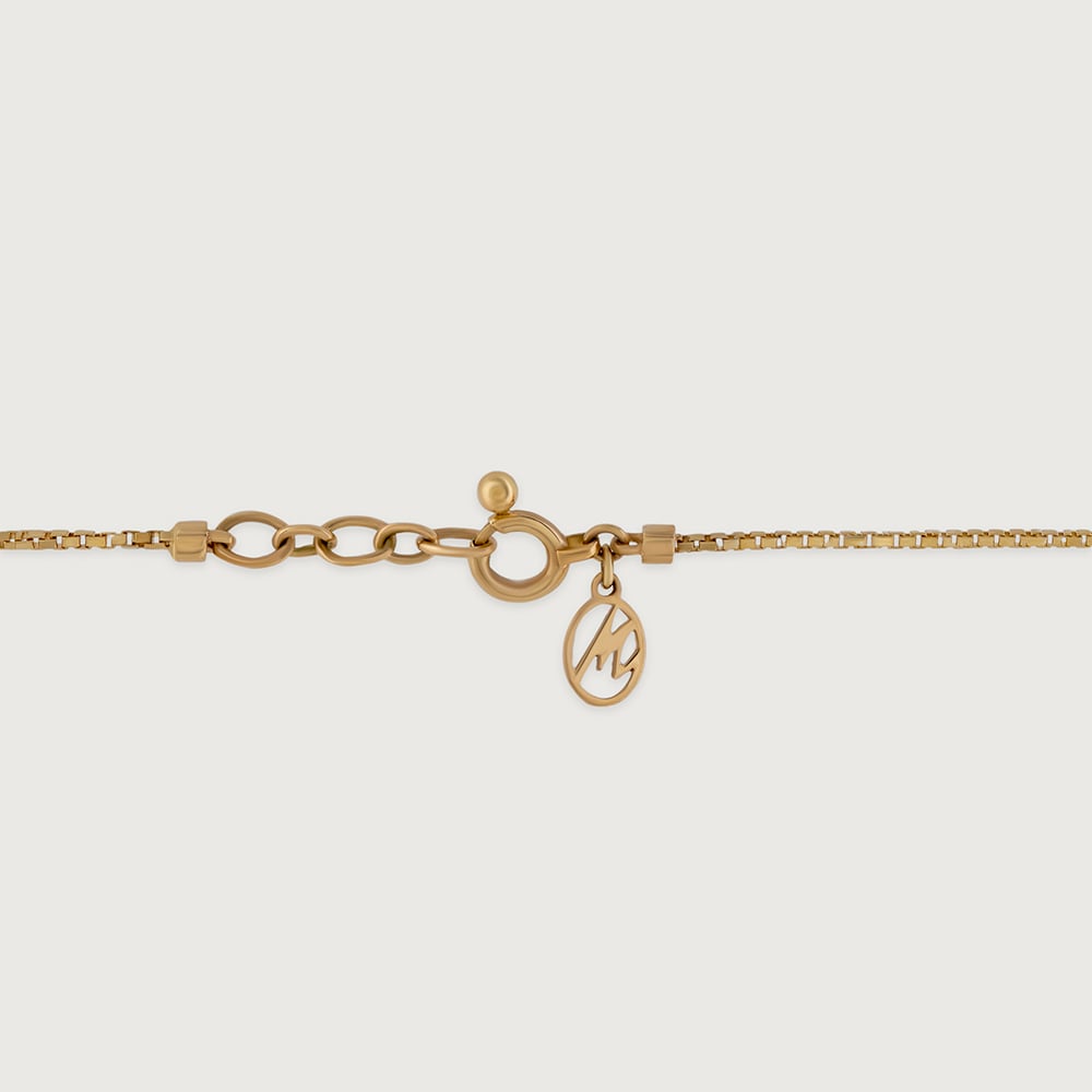 Orbital Aura Evil Eye Gold Necklace,,hi-res thumbnail 4