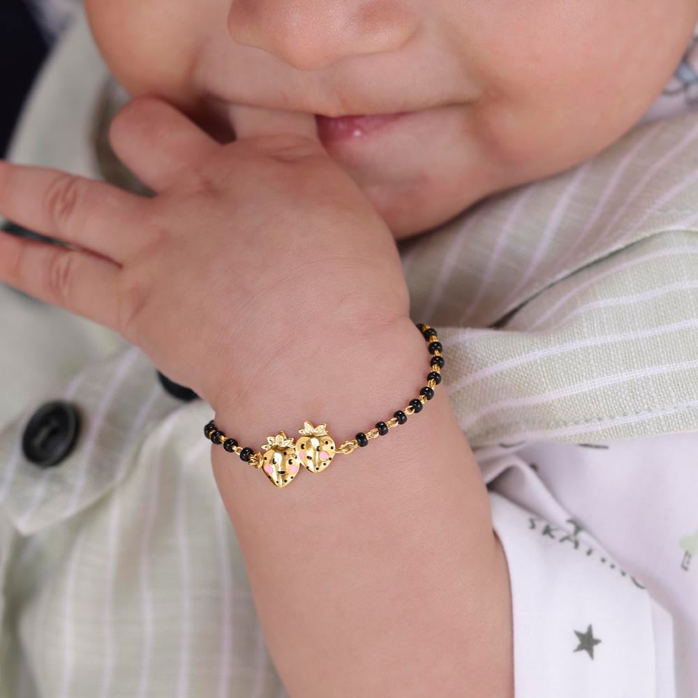 Berrylicious Strawberry Gold Bracelet,,hi-res thumbnail 2
