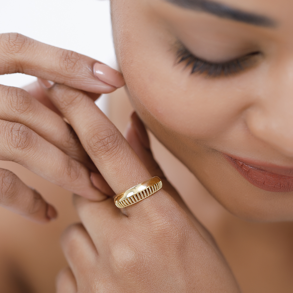 18KT Celestial Beginnings Yellow Gold Finger Ring,,hi-res thumbnail 2