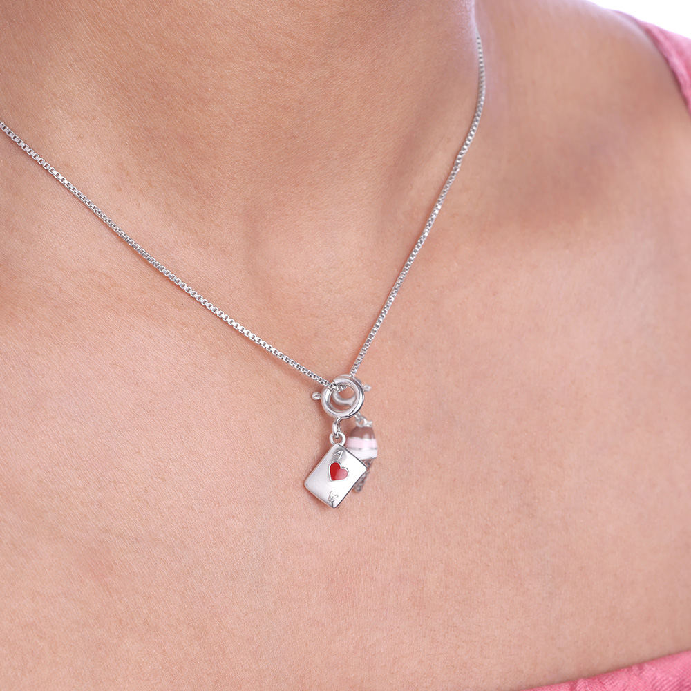 Love Letter Silver Charm,,hi-res thumbnail 2
