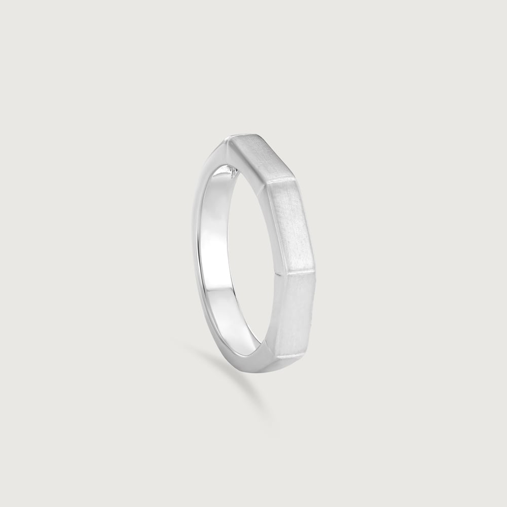 Dual Band Silver Ring,,hi-res thumbnail 3