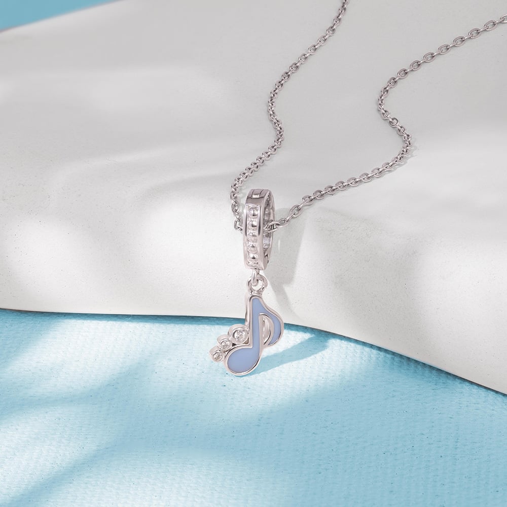Melodic Charm Silver Pendant