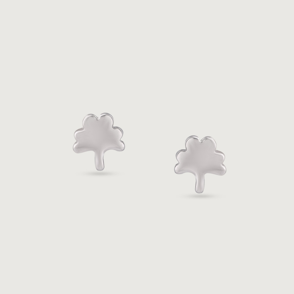 Playful Bloom Silver Earrings,,hi-res thumbnail 3