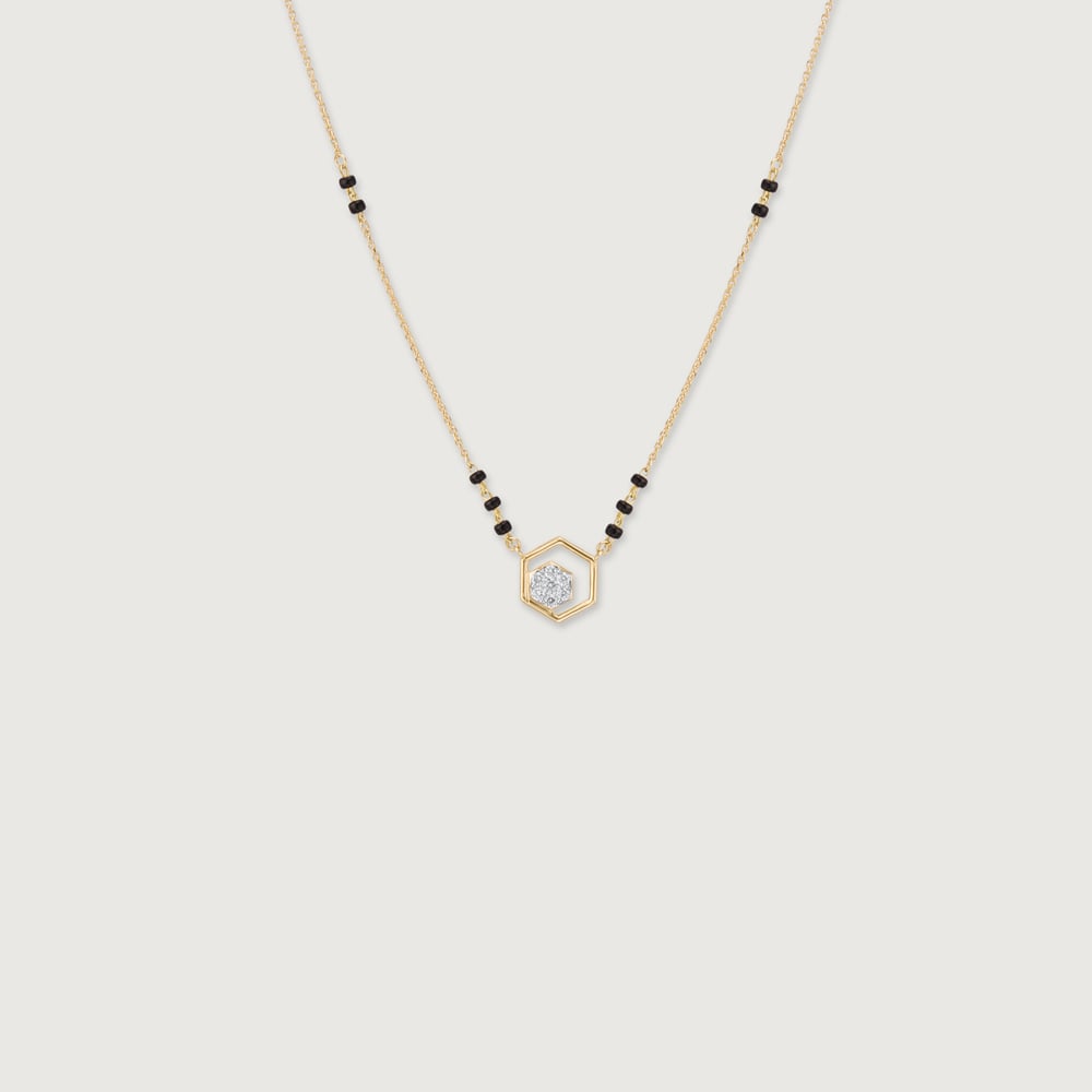 Hive Spark Diamond Mangalsutra,,hi-res thumbnail 3