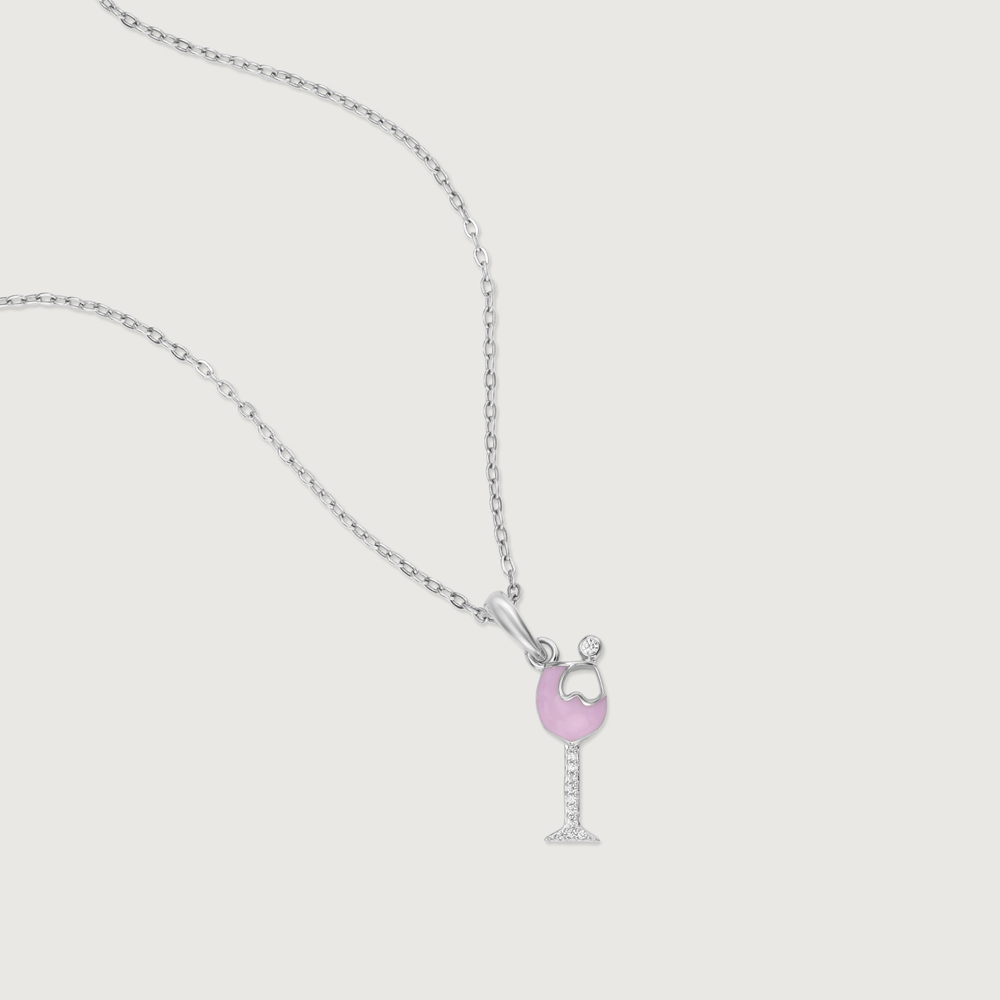 Sparkling Cheers Silver Pendant,,hi-res thumbnail 4