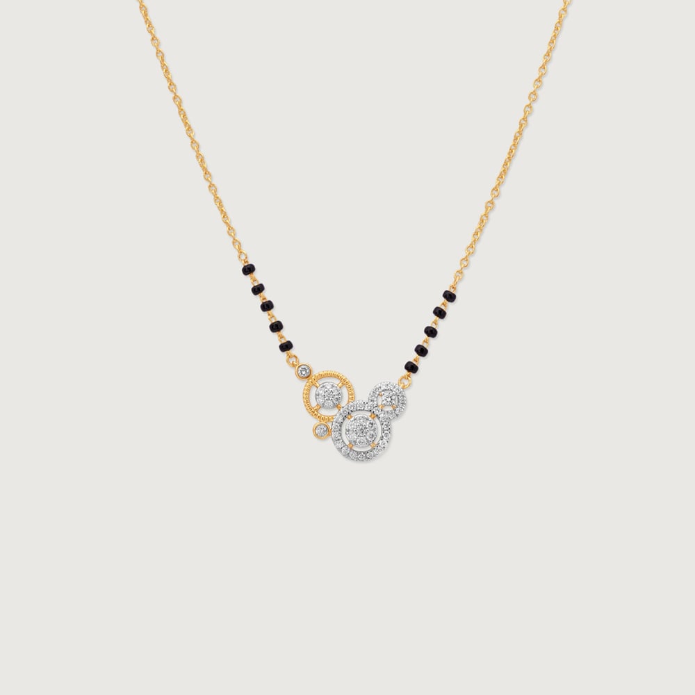Radiant Layered Diamond Mangalsutra,,hi-res thumbnail 3