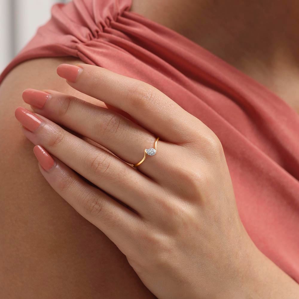 Paisley Spark Diamond Ring,,hi-res thumbnail 2