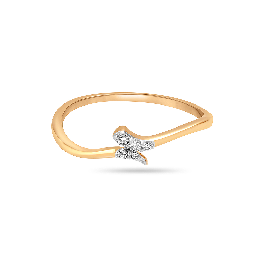 14KT Yellow Gold Willowy Diamond Ring,,hi-res thumbnail 2