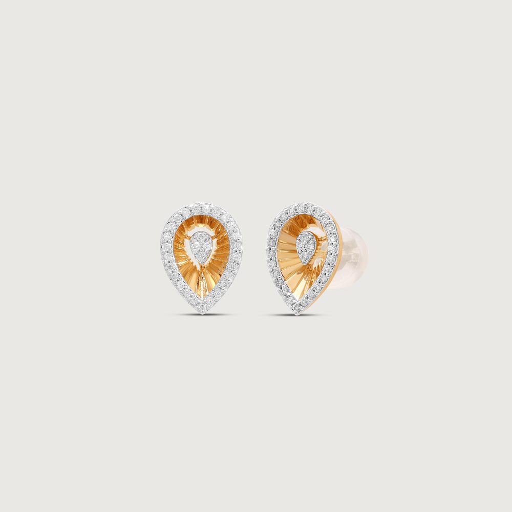 Halo Radiance Diamond Stud Earrings,,hi-res thumbnail 4
