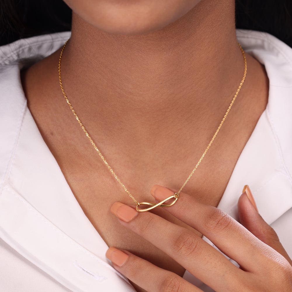 Friends Of Bride 14KT Yellow Gold Necklace,,hi-res thumbnail 2
