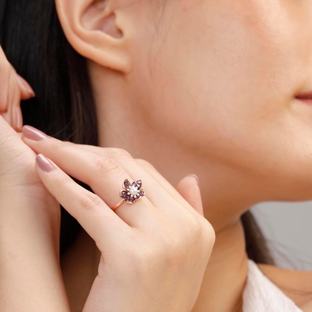 Blossom Aura Diamond Ring,,hi-res thumbnail 2