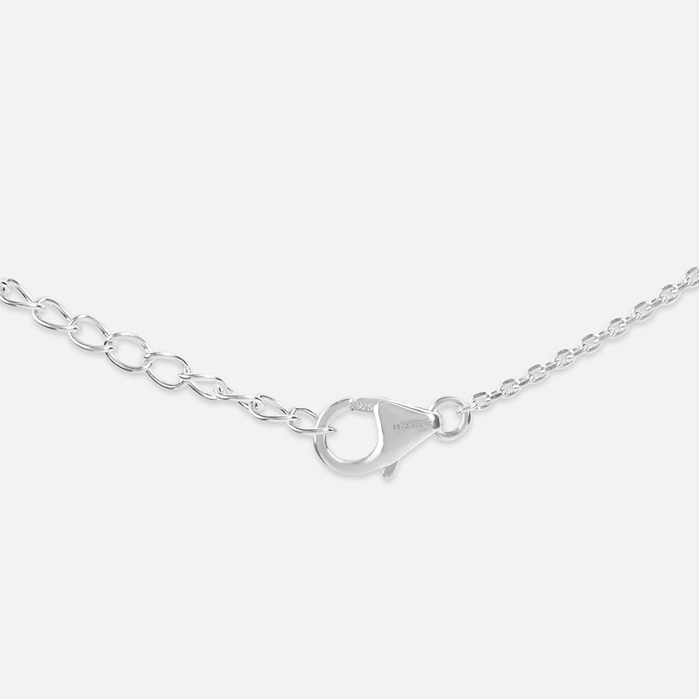 Mystic Green Silver Necklace,,hi-res thumbnail 4