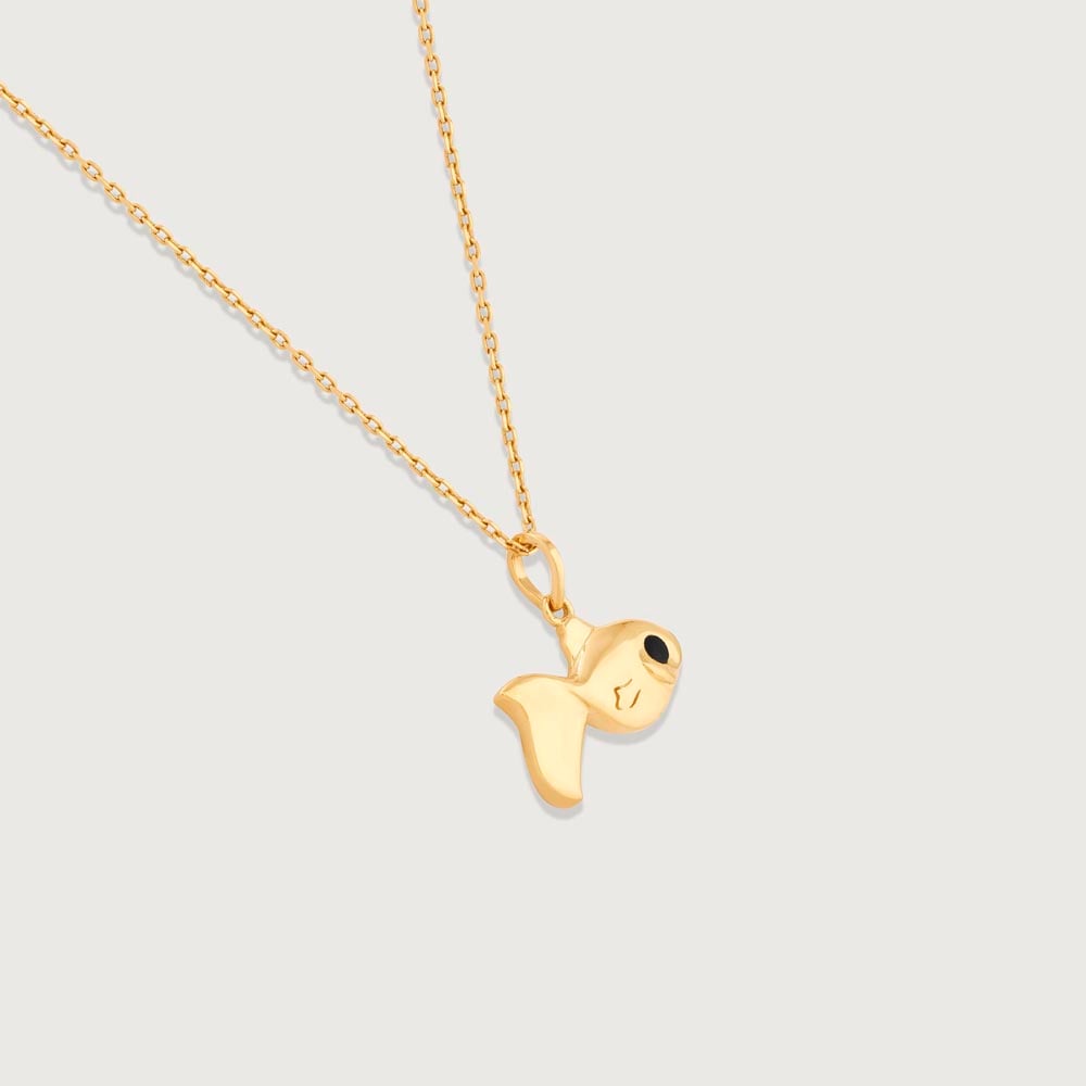 Friendly Fish Gold Pendant,,hi-res thumbnail 4