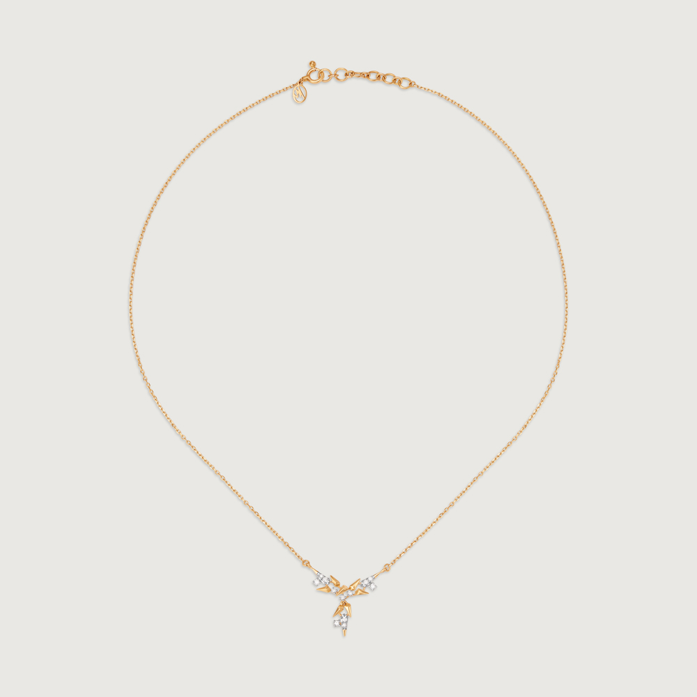 Dazzling Skyward 14KT Diamond Necklace,,hi-res thumbnail 2