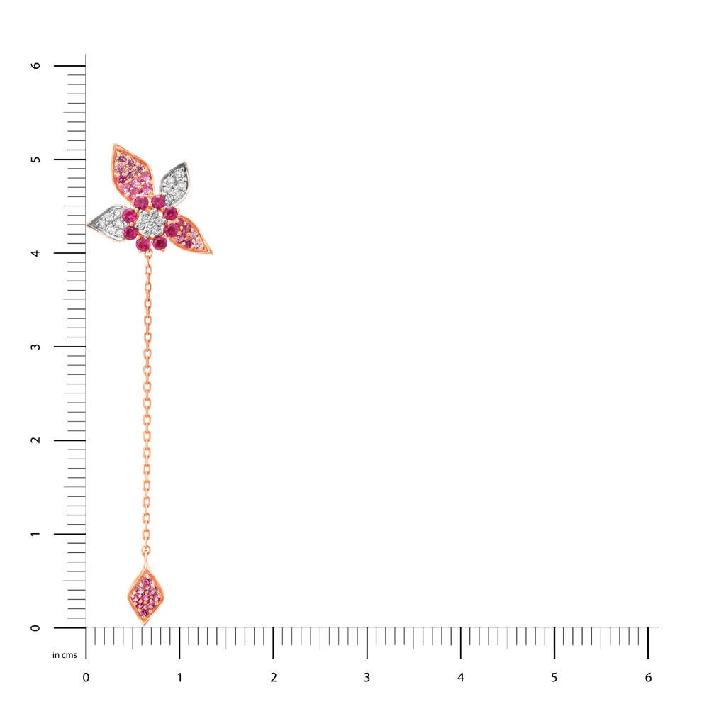 14kt Rose Gold Springs Favorite Diamond Drop Earrings,,hi-res thumbnail 4