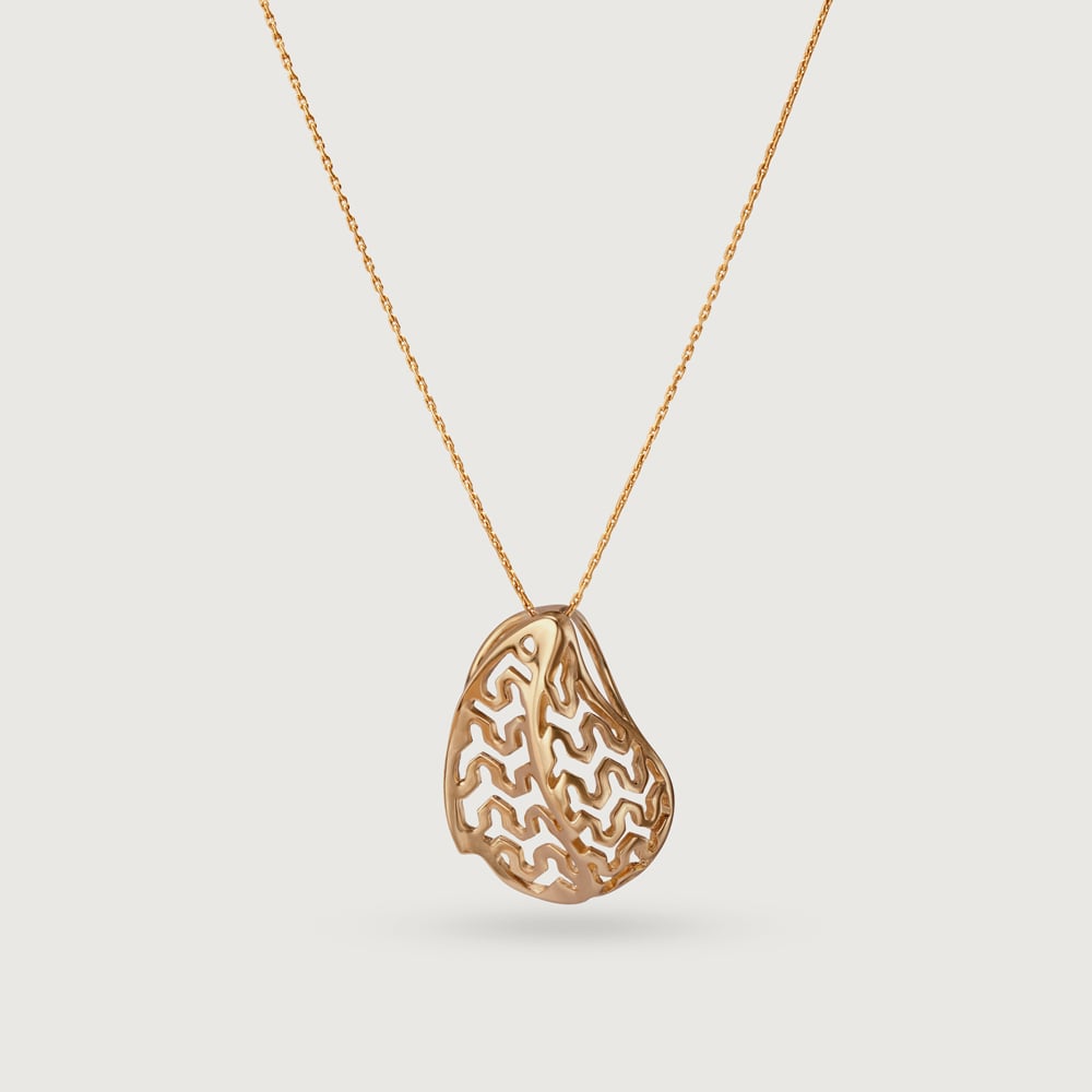 14KT Gleaming Harvest Gold Pendant,,hi-res thumbnail 3